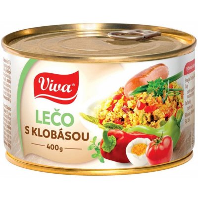 Viva Lečo s klobásou 400 g – Zboží Dáma