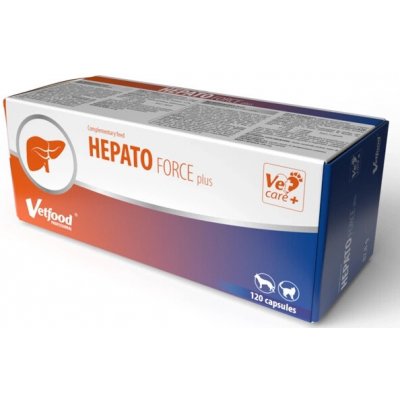 Vetfood Hepatoforce Plus 120 kaps. – Hledejceny.cz