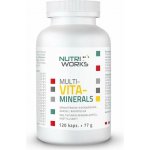 NutriWorks Multivitaminerals 120 kapslí – Zboží Mobilmania