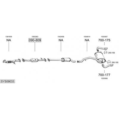 BOSAL BS 800-109 – Hledejceny.cz