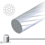 Jagwire 94SS2750 - 1.5x2750mm, lanko brzdové nerez – Zbozi.Blesk.cz