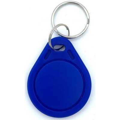 Přívěsek na klíče STAR Přístupový čip Mifare Desfire EV1 4K modrá – Hledejceny.cz