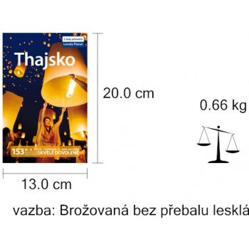 Thajsko Lonely Planet 2 vydání