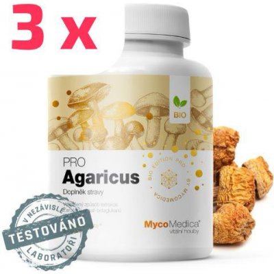 MycoMedica Agaricus PRO 3 x 90 kapslí – Hledejceny.cz
