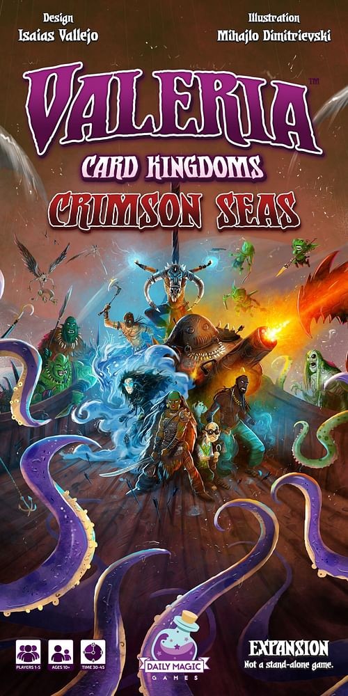 Valeria: Card Kingdoms Crimson Seas Retail Edition
