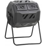vidaXL 73 x 64 x 95 cm 160 l černý