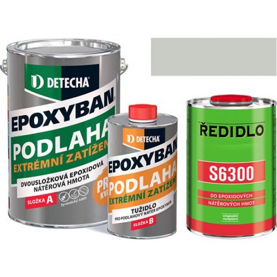 Epoxyban sada ředidlo S6300 4 l a 20 kg světle šedá – Sleviste.cz