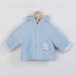 New Baby zimní kabátek Nice Bear modrý