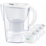 Brita Marella XL 3,5 l bílá + náplně 4 ks – Zboží Dáma