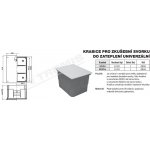 Tremis krabice KDZU pro zkušeb. svorku 210x165x80(150)mm BÍLÁ Z800 – Hledejceny.cz