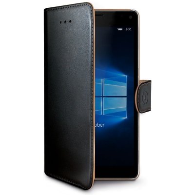 Pouzdro Celly Wallet Lumia 950 - černé – Zboží Mobilmania