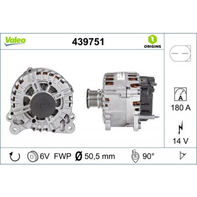 generátor VALEO 439751 | Zboží Auto