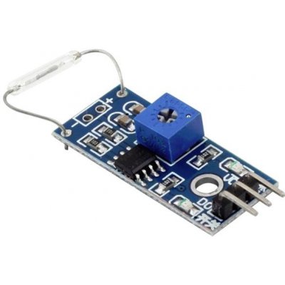 Magnetický snímač s jazýčkovým kontaktem - modul pro Arduino – Zbozi.Blesk.cz