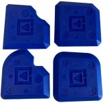 Stěrka na silikon gumová, modrá, balení 4 ks, Kubala – Sleviste.cz