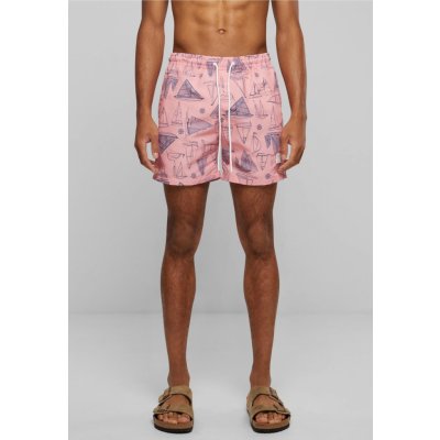 Urban Classics Pattern Swim Shorts yacht aop – Zboží Mobilmania