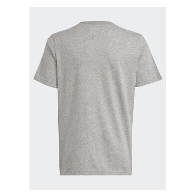 adidas t-shirt Essentials 3-Stripes Cotton t-shirt IB1669 šedá – Zbozi.Blesk.cz