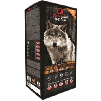 Alphaspirit Complete dog Soft Food Multitein 4 druhy mäsa 200 g