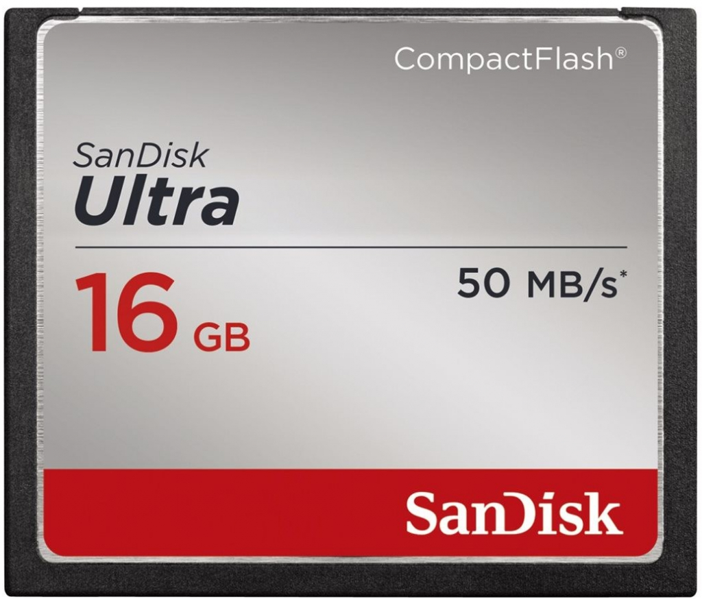 SanDisk Ultra CompactFlash 16 GB SDCFHS-016G-G46