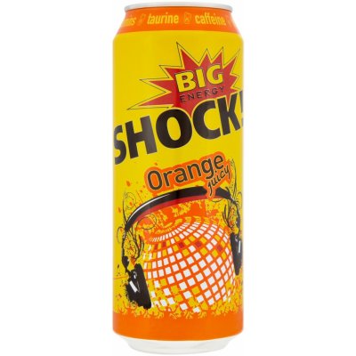 Big Shock! Energy Orange plech 0,5l – Zbozi.Blesk.cz