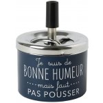 CMP TB1033 Designový kovový popelník s humorným nápisem modrý – Hledejceny.cz