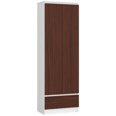 Ak furniture Rexa 60 cm bílá/wenge – Zboží Mobilmania