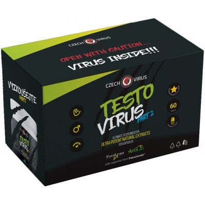 Czech Virus Testo Virus Part 2 120 kapslí – Zboží Mobilmania