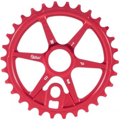 BMX převodník Wethepeople PATROL červená 25T – Zboží Mobilmania