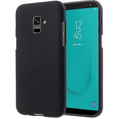 Pouzdro Mercury Soft Feeling Samsung Galaxy J6 2018 J600F černé – Zbozi.Blesk.cz