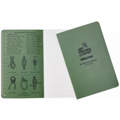 Modestone Voděodolný zápisník Flexible Field Book 118 mm x 183 mm