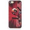 Pouzdro a kryt na mobilní telefon Apple AppleMix MARVEL Apple iPhone 5 / 5S / SE - gumové - Deadpool - červené