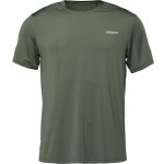 Fitforce pánské běžecké triko Niccone khaki stříbrná – Sleviste.cz