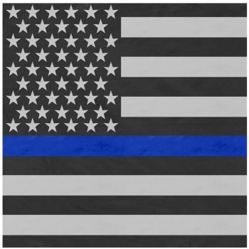 Šátek vlajka USA modrá linka