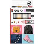 Marabu 1809000000080 Pearl Pen Sada 4 ks perleťových tekutých perel – Hledejceny.cz