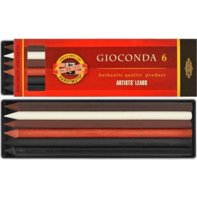 Sada 6 sepií mix Koh-i-noor průměr 5,6 mm 4869/3 Gioconda