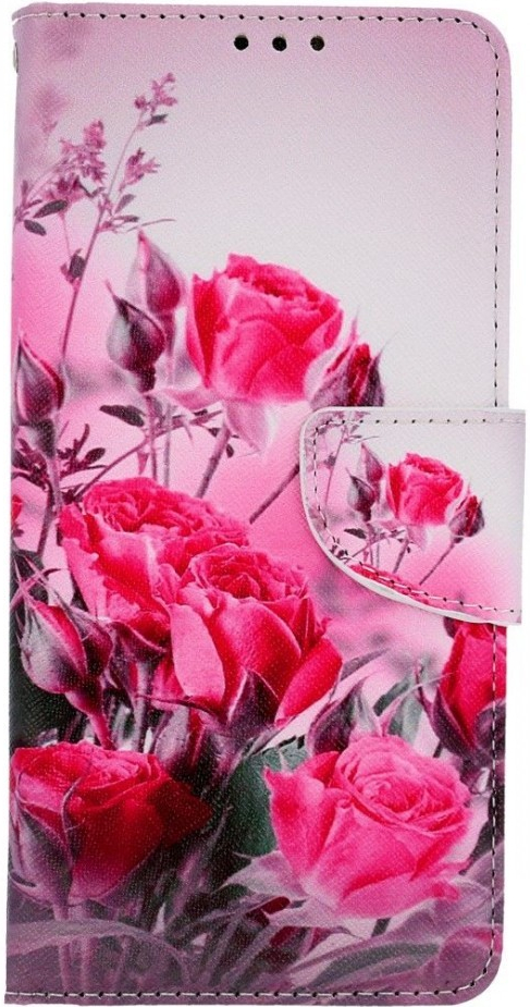 Pouzdro TopQ Samsung A13 knížkové Romantické růže