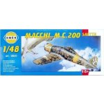 Směr plastikový model letadla ke slepení Macchi M.C. 200 Saetta slepovací stavebnice letadlo 1:48 – Zbozi.Blesk.cz