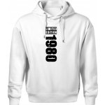 Limited edition 1980 pruh Oversized mikina Moon kratší + širší Bílá – Zbozi.Blesk.cz