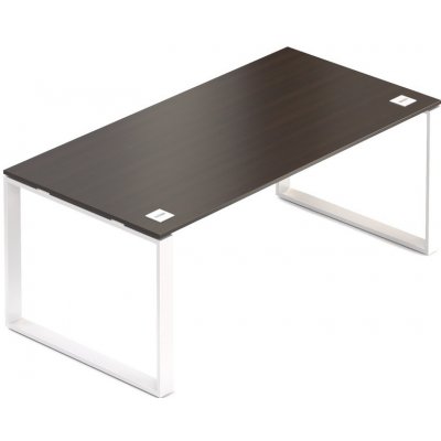 Rauman Stůl Creator 180 x 90 cm, bílá podnož, 2 nohy, wenge – Zboží Mobilmania