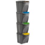 Sortibox odpadkové koše 4 x 20 l IKWB 20S4 405U – Hledejceny.cz