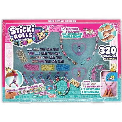 Cobi Sada na výrobu šperků Sticky Rolls s nálepkami – Hledejceny.cz