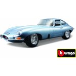 Bburago Jaguar E type Coupe stříbrná 1:18 – Hledejceny.cz