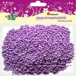 Polystyrenové kuličky, 4-6 mm - fialové – Hledejceny.cz
