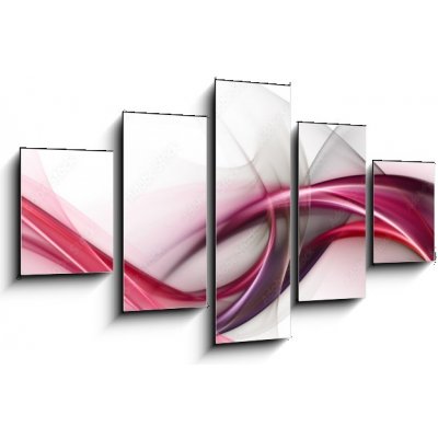 Obraz 5D pětidílný - 125 x 70 cm - Elegant abstract design for your awesome ideas Elegantní abstraktní design pro vaše úžasné nápady – Zboží Mobilmania