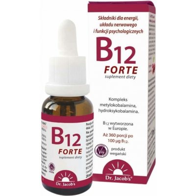 Dr. Jacob's Vitamin B12 Forte 20 ml – Hledejceny.cz