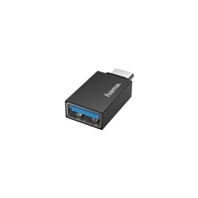 Redukce Hama USB-C/USB-A (OTG) - černá – Zboží Mobilmania