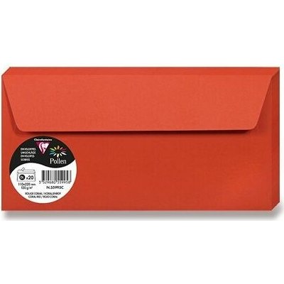 Obálka CF-DL korálová č. samolep.120g (20ks) – Zboží Živě
