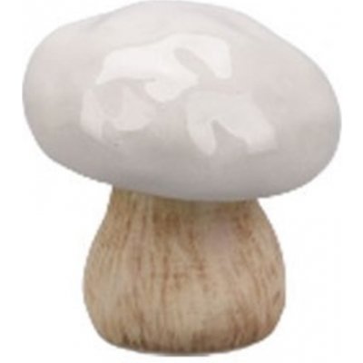 Det Gamle Apotek Dekorační figurka houby V.6,3cm šedo-hnědá – Zboží Mobilmania