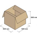 Top-obaly Kartonové krabice 5VVL 500 x 500 x 500 mm 10 ks – Zboží Živě