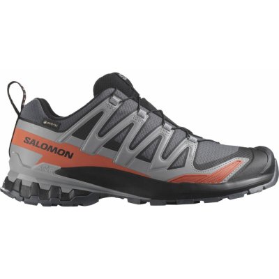 Salomon XA PRO 3D v9 GTX šedá/černá/oranžová – Zboží Mobilmania