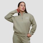 GymBeam Women‘s Agile 1/2 Zip Jumper Sage – Zboží Dáma